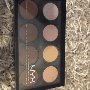 NYX contour and highlight pallet